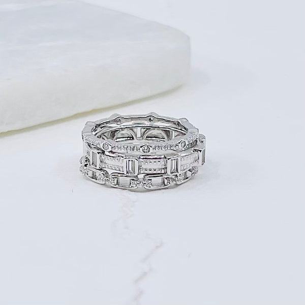 Sterling Silver Stackable Ring Sets
