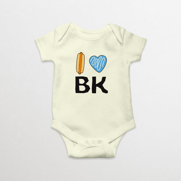 I Love Brooklyn baby bodysuit