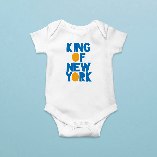 King of New York baby bodysuit