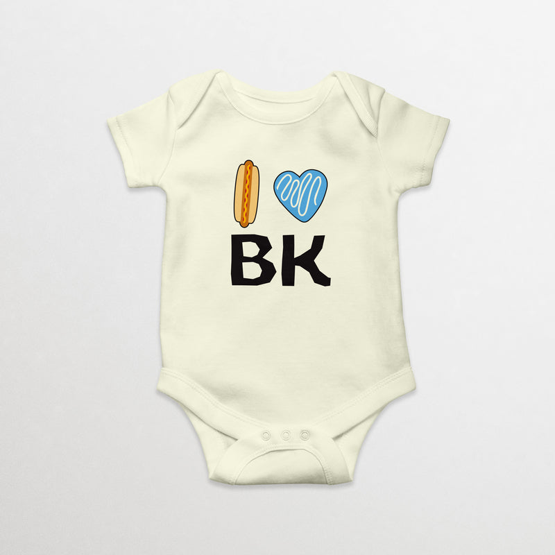 I Love Brooklyn baby bodysuit