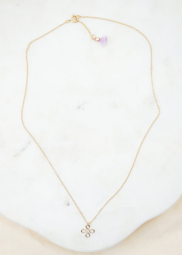 Daisy Gold Necklace