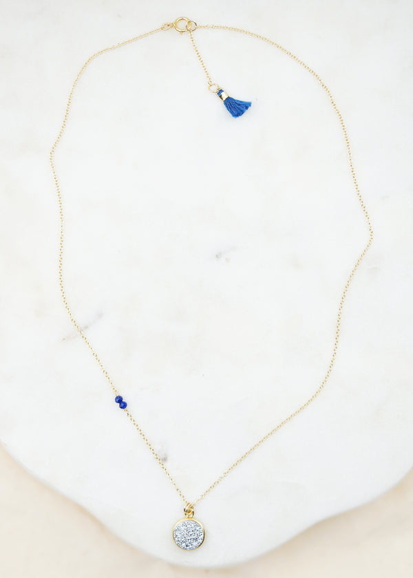 Druzy Gold Necklace