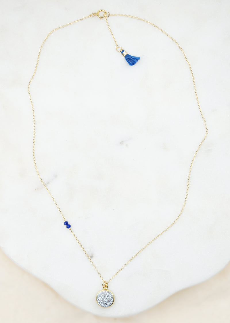 Druzy Gold Necklace