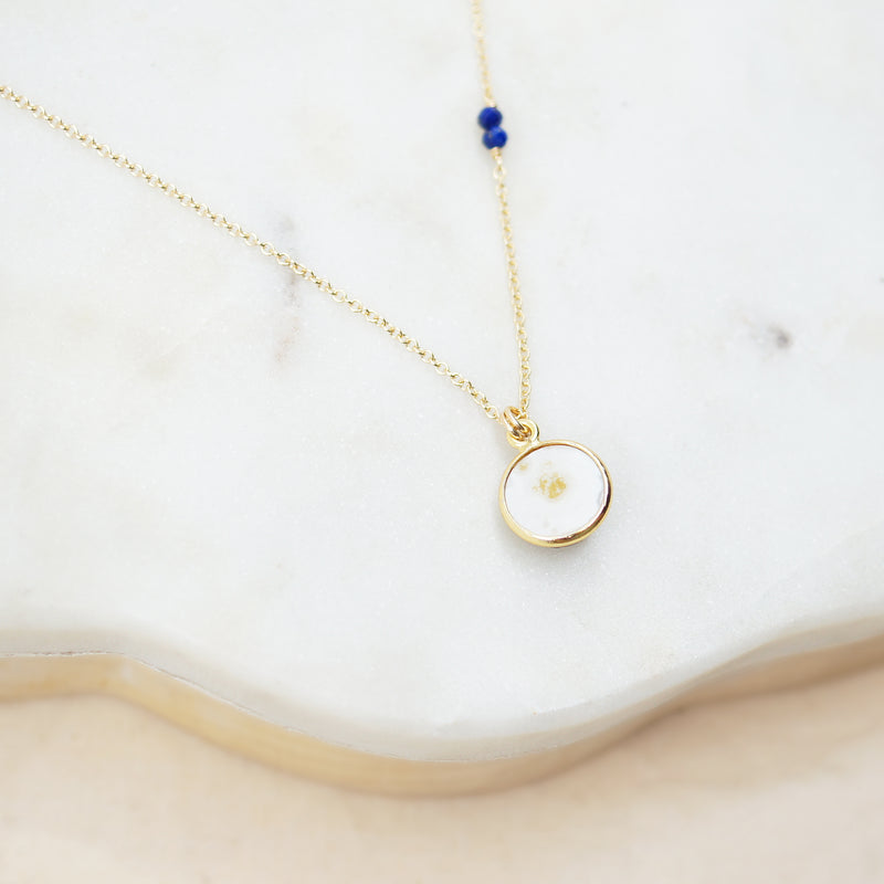 Druzy Gold Necklace